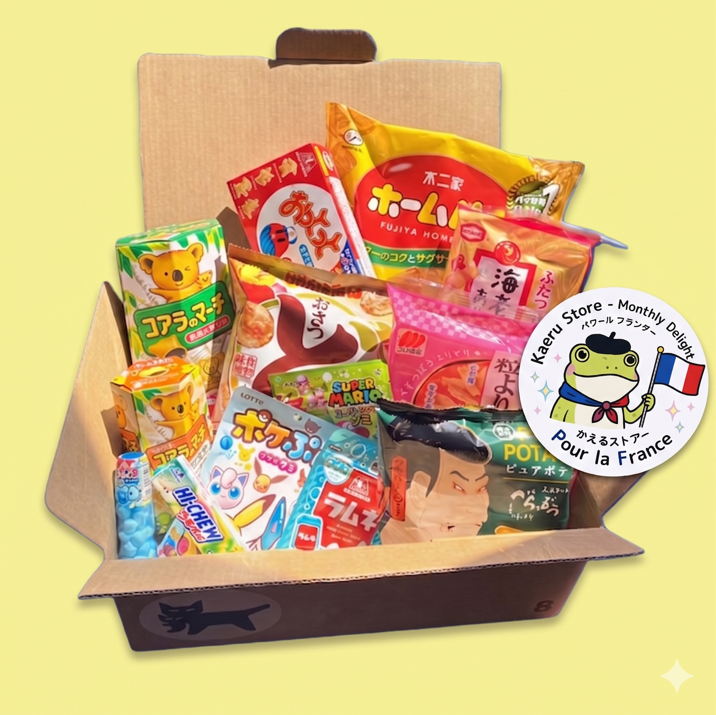 🎁 [Abonnement] Une boîte-cadeau mensuelle (Frais de port et livraison inclus)